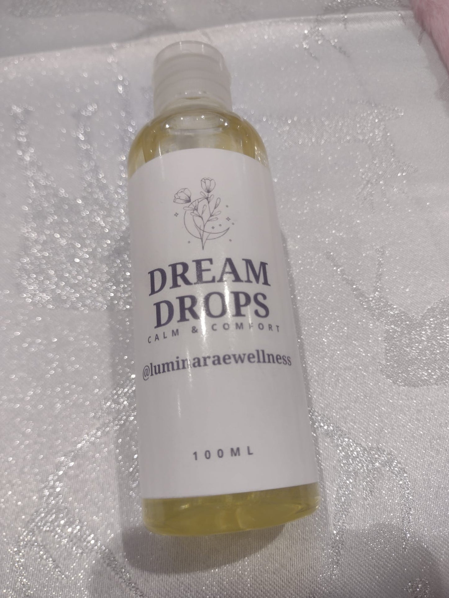 Dream Drops - Calm and Comfort | Natural Relaxing Sleep Massage Oil with Lavender and Chamomile